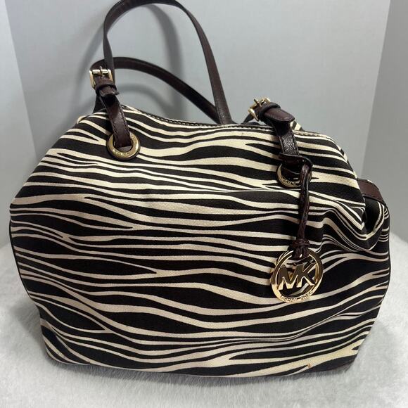 Michael kors tribal zebra bag - Picture 1 of 7